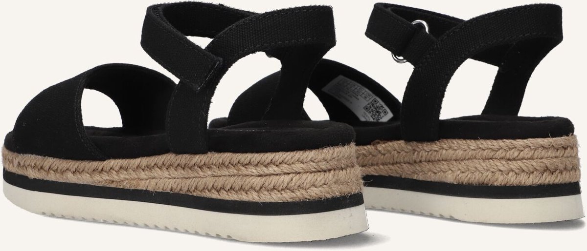 Toms Diana Sandalen Meisjes Zwart