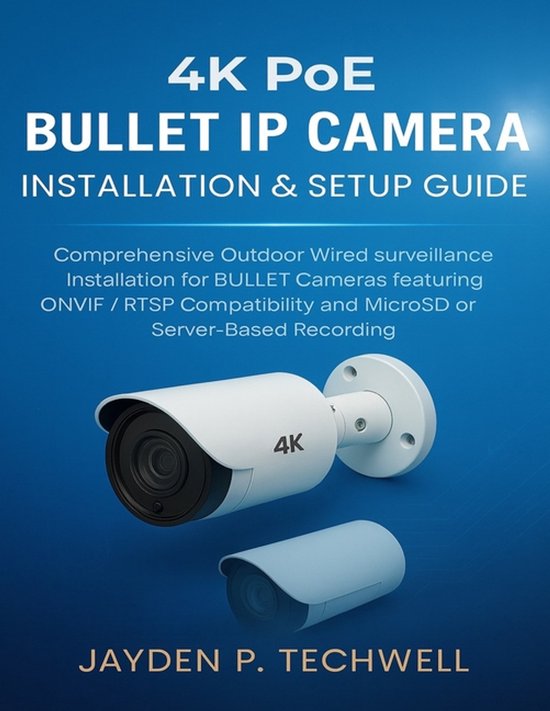 4k Poe Bullet IP Camera Installation & Setup Guide - cover