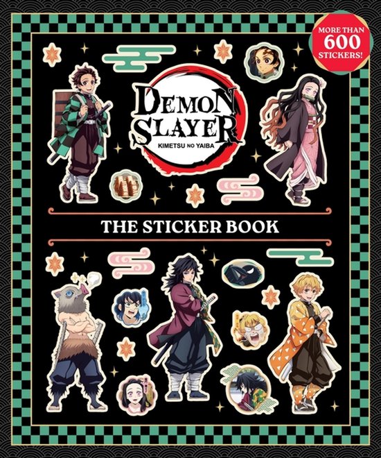 Demon Slayer: Kimetsu No Yaiba: The Sticker Book More Than 6 ... - cover