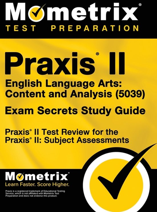 Praxis II English Language Arts - cover