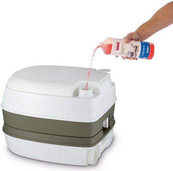 Enders Comfort - Campingtoilet - Hygiënisch & Ergonomisch - 17L Spoelwater - 14L Afvaltank van Merkloos — afbeelding 4