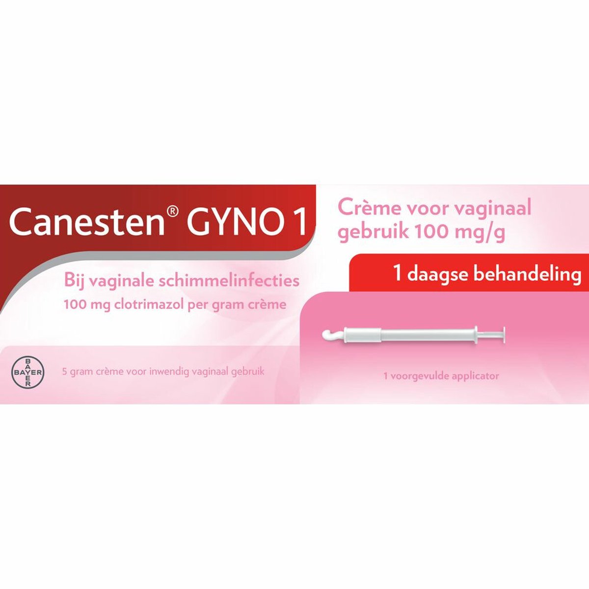 Canesten Gyno Crème - 2 x 5 gr