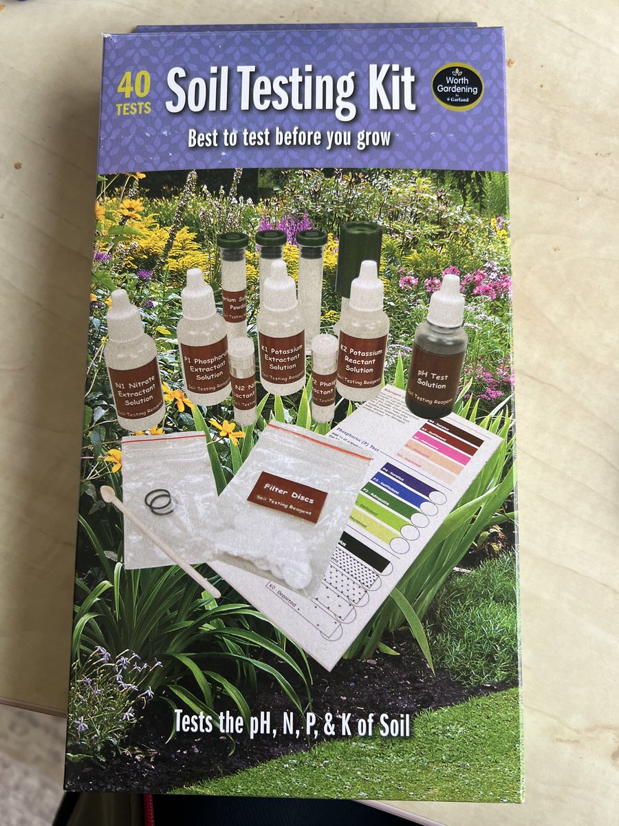 Garland Grondtestkit 40 tests N.P.K en pH van de grond