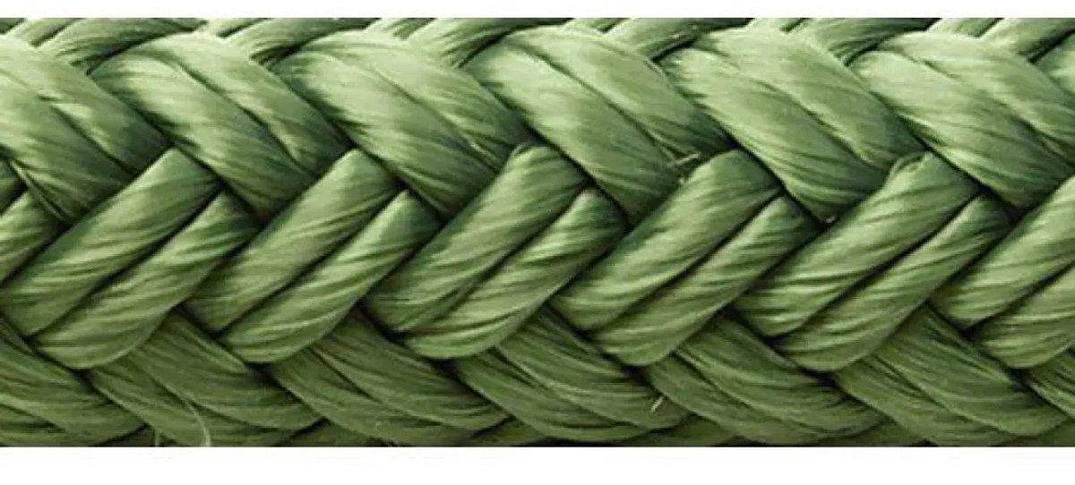 Seachoice Fender Line Gevlochten Touw 100 M 9 Mm Groen 1.8 m