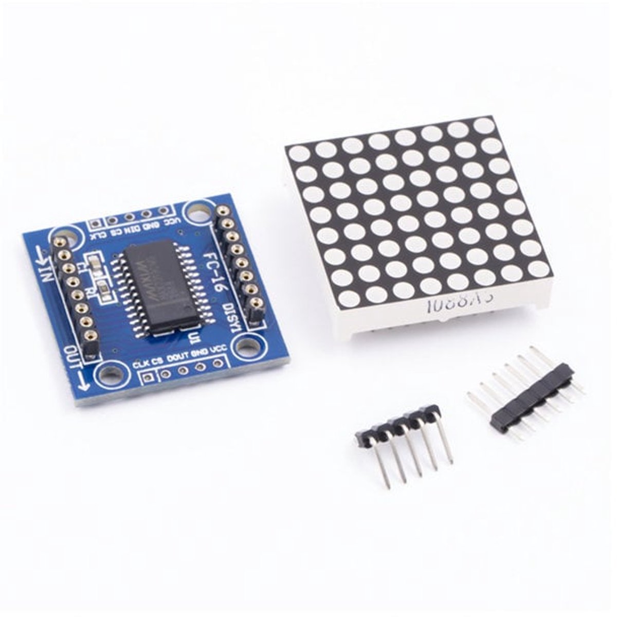 OTRONIC® LED Matrix Module MAX7219 Blauw