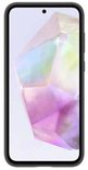 Zwarte Samsung telefoonhoes met aan de voorkant een kristalachtig behang.