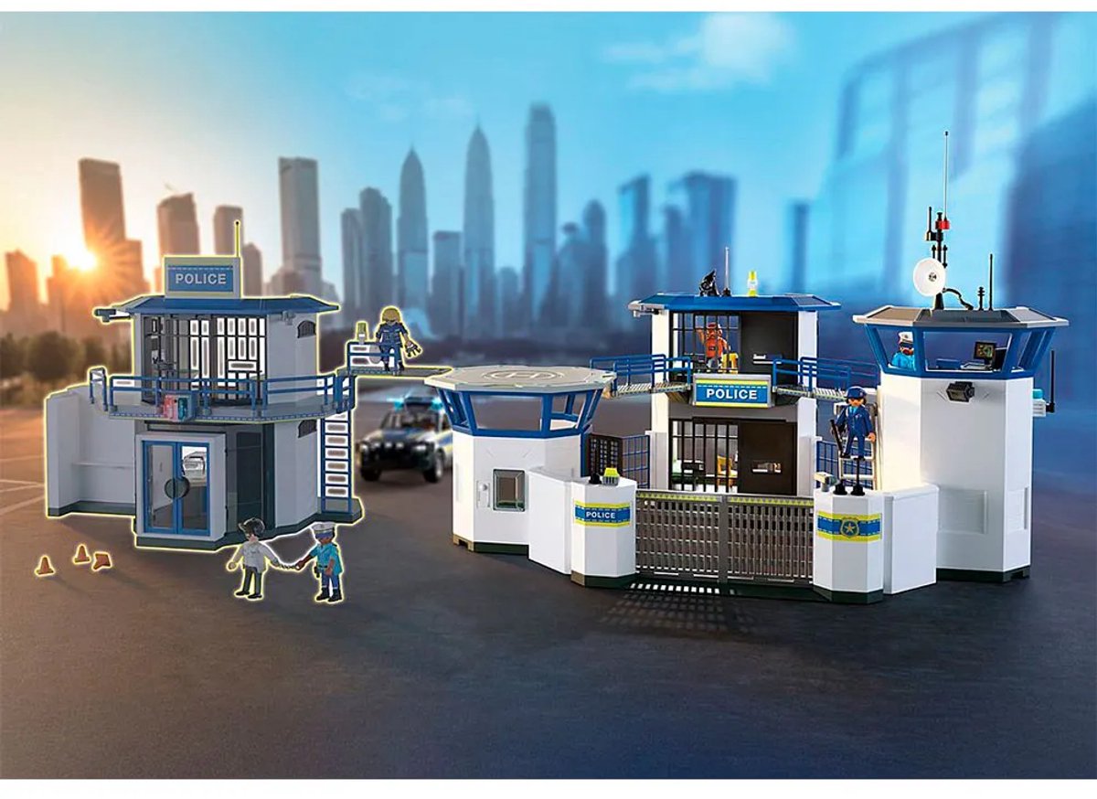 PLAYMOBIL Action Heroes - Politiecommandocentrum - Politiestuk speelgoed - Met speelfiguren & accessoires - 71873 — afbeelding 4