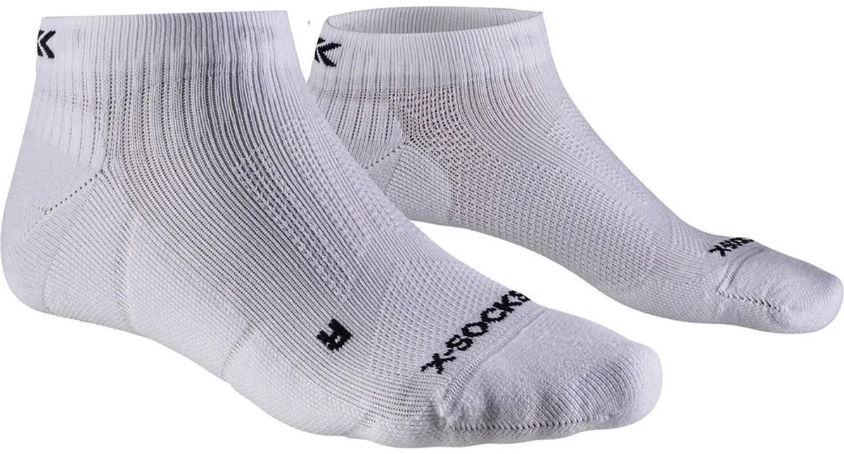 X-Socks Core Sport Low Cut Sokken Arctic /Opal 35-38 Poolwit/opaalzwart