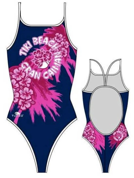Maillots de bain de plage Turbo Tiki Blauw 5XL Femme