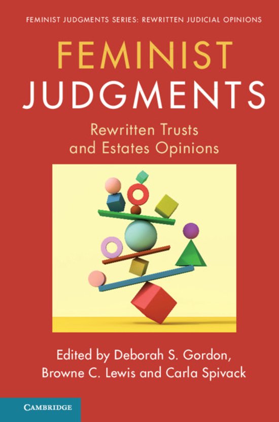 Feminist Judgment Series: Rewritten Judicial Opinions- Femin ... - cover