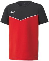 Puma Individual Rise T-shirt Met Korte Mouwen Rood 5-6 Years Kinderen