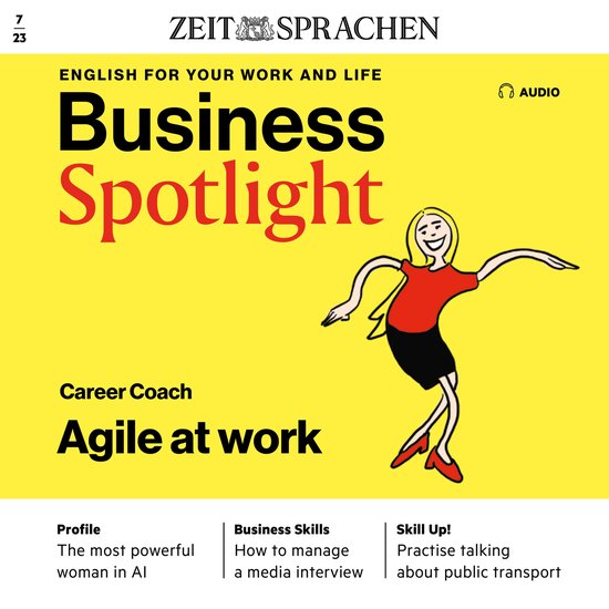 Business-Englisch lernen Audio - Agile at work - cover