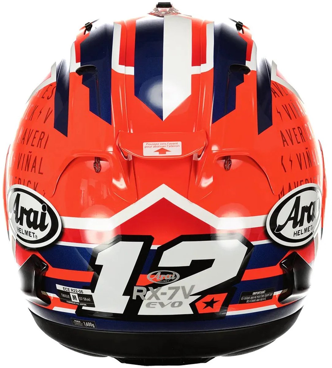 Arai RX-7V EVO Maverick Viñales Integraalhelm - Helm – foto 3