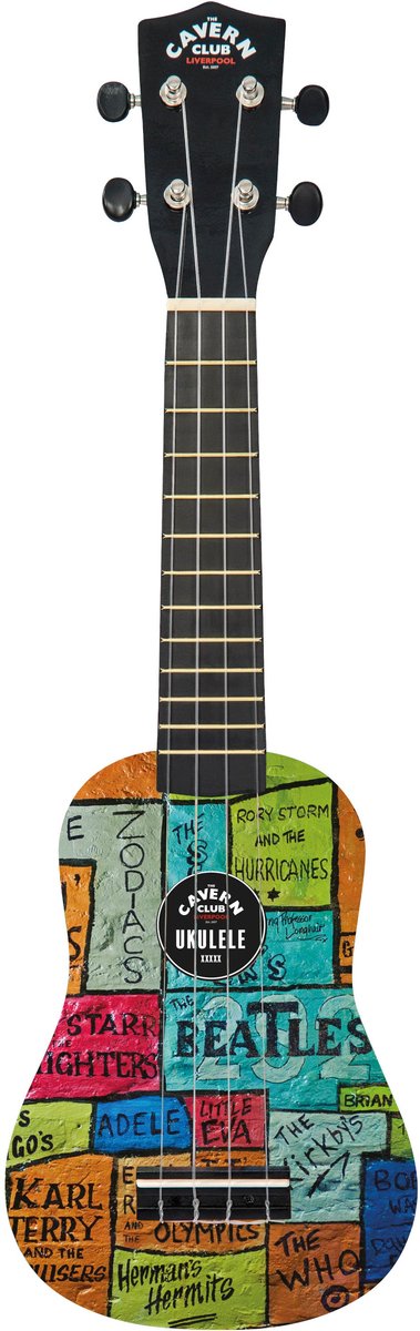 The Cavern Club Ukulele Cavern Wall sopraan ukelele