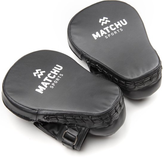 Matchu Sports - Boks pads - Ademend materiaal - Stootkussen - 2 stuks -  Maat: One Size | bol.com