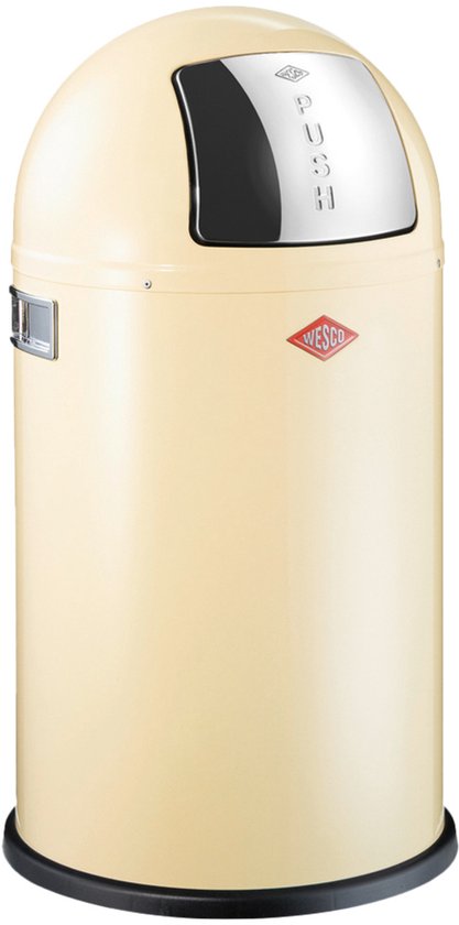 Wesco Pushboy Junior Prullenbak - 22 l - Amandel