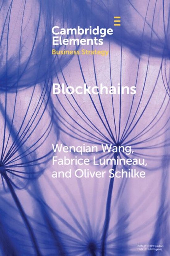 Elements in Business Strategy - Blockchains - cover