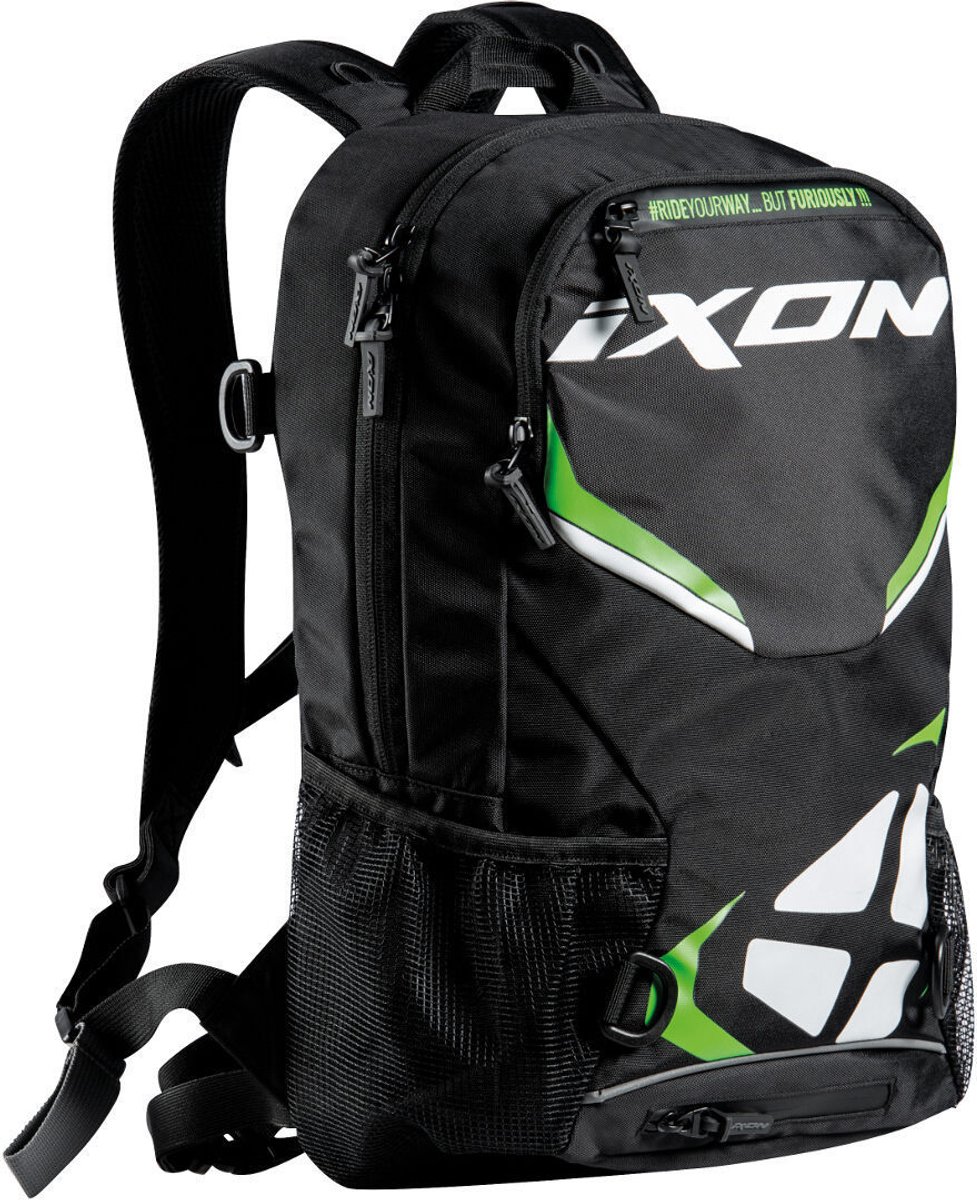 Ixon R-Tension 23 Zwart Wit Groen Rugtas - Maat - Rugzak