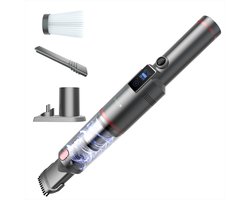 Benelux Select Kruimeldief - Handstofzuiger – Kruimelzuigers – Met HEPA-Filter – Lichtgewicht – Incl. Opzetstukken - 35 x 7 x 7 cm