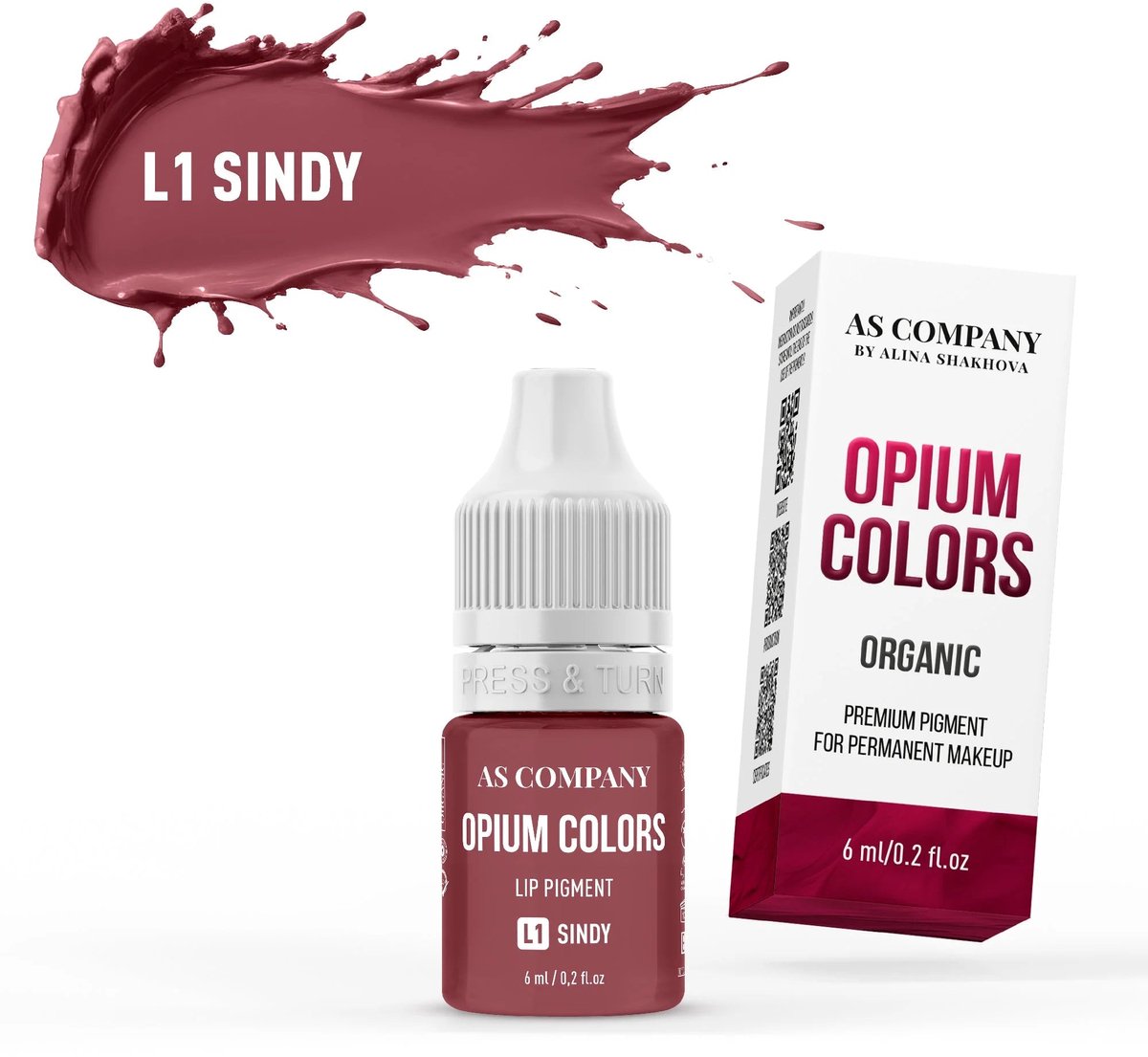 ASCompany Pigment – L1 Sindy 6 ml – Lip Pigment
