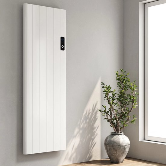 BELRAD Elektrische wandradiator 1600x544mm - Wit - Met stekker & wifi ...