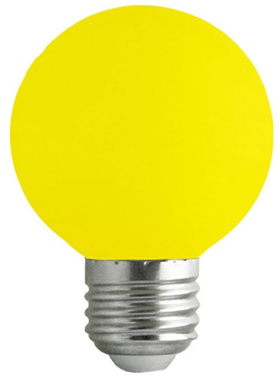VITO LED Lamp G45 E27 - 3W (vervangt 20W) - 180lm - Geel Licht - 240V - Flikkervrij - Energiezuinig
