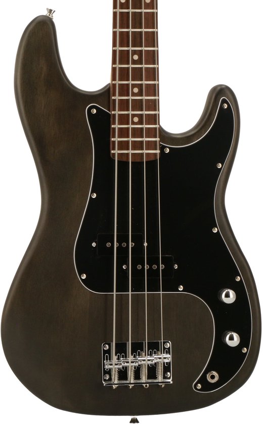 Fazley Outlaw Series Peacemaker basgitaar – zwart – met gigbag