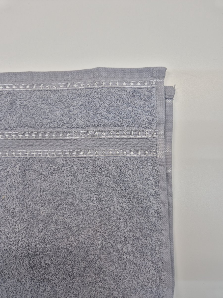 Luxe Gastendoek - Licht Grijs - 30 x 50 cm