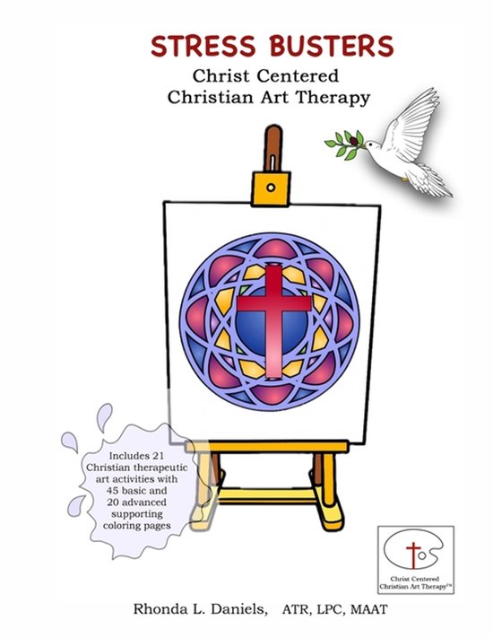 Stress Busters Christ Centered Christian Art Therapy - cover