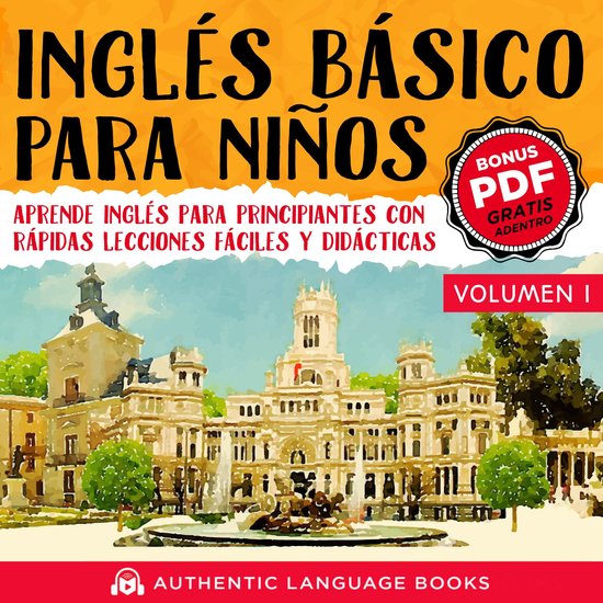 Inglés Básico Para Niños Volumen I - cover