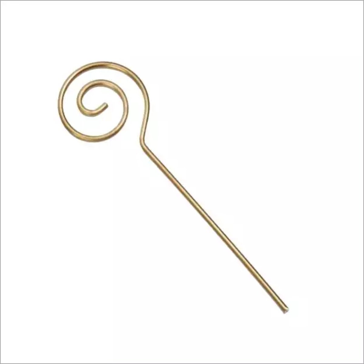 Geluks stafjes - Sinterklaas - Sint cadeau versiering - Goud - 100 Stuks