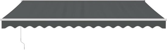 vidaXL-Luifel-uittrekbaar-4x3-m-stof-en-aluminium-antracietkleurig