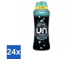 Lenor Unstoppables - Geurbooster - Fris - Non-Stop Frisheid - Grootverpakking - Voordeelverpakking - 24 stuks