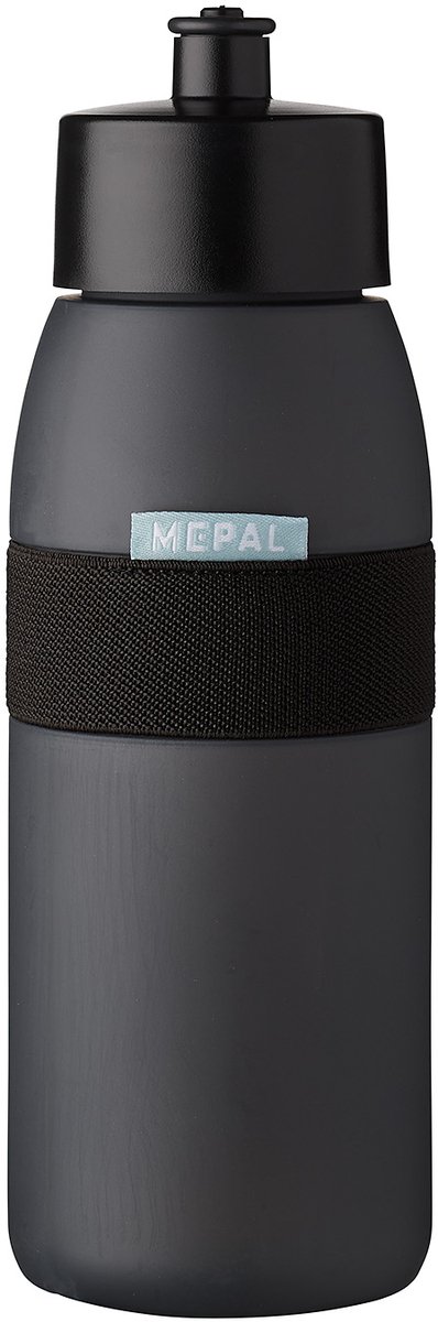 Sportbidon ellipse 500 ml - nordic black - Mepal