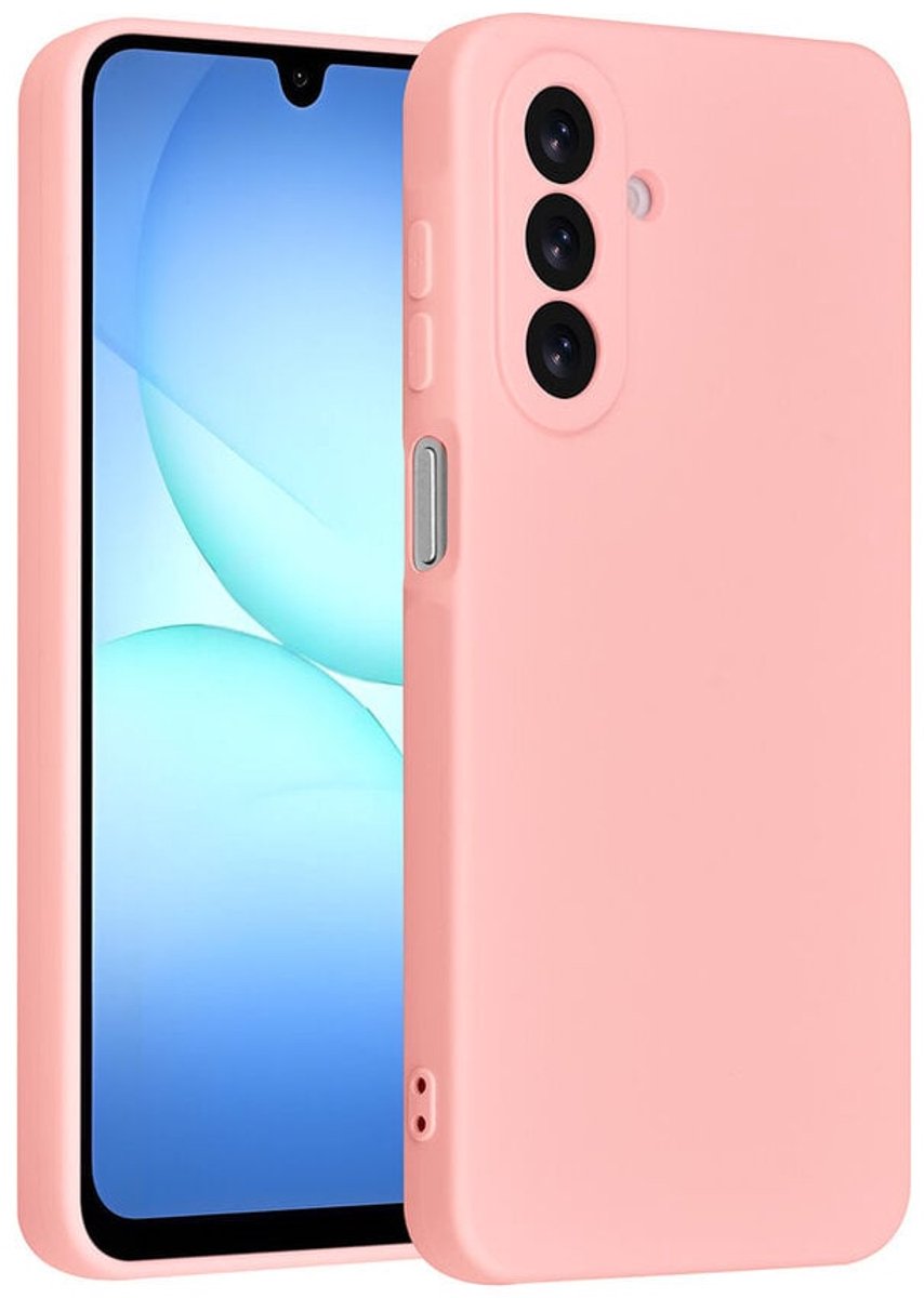 TUNIQ Back cover - Galaxy A17 - Salmon Pink - Slank ontwerp - Schokabsorberend