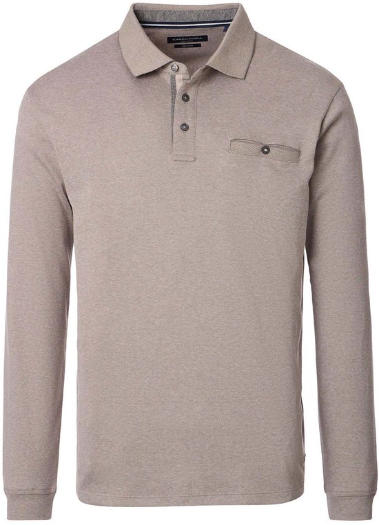 Polo Casa Moda à manches longues violet