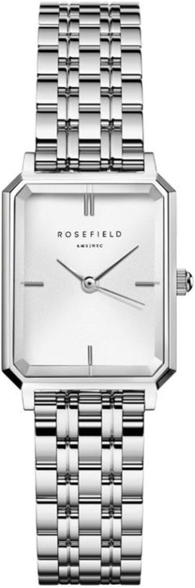 Rosefield OWGSS-O63 - Octagon XS - Silver - Horloge