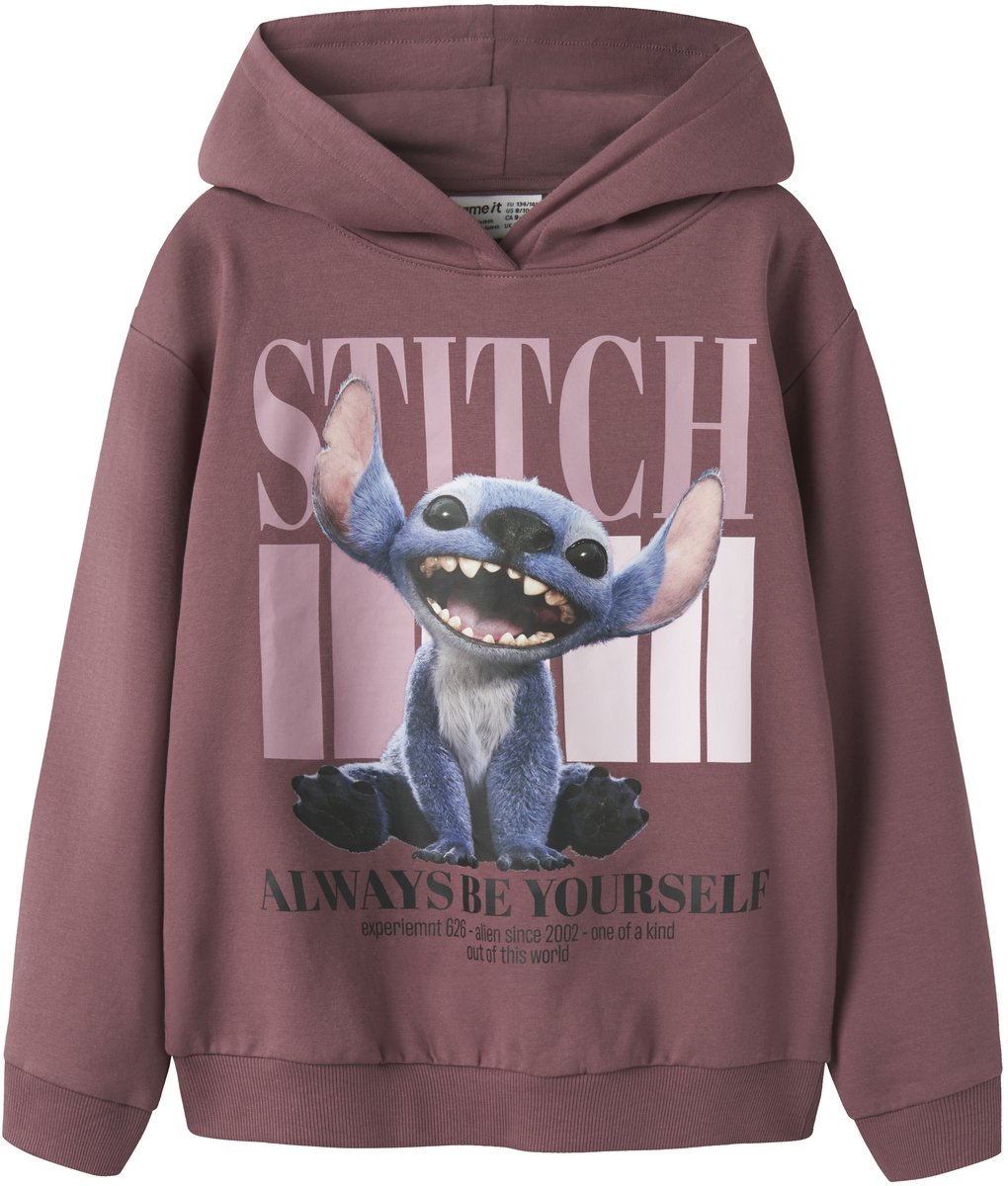 NAME IT - NKFADA STITCH NREG SWEAT WH BRU WDI - Meisjes - Sweaters