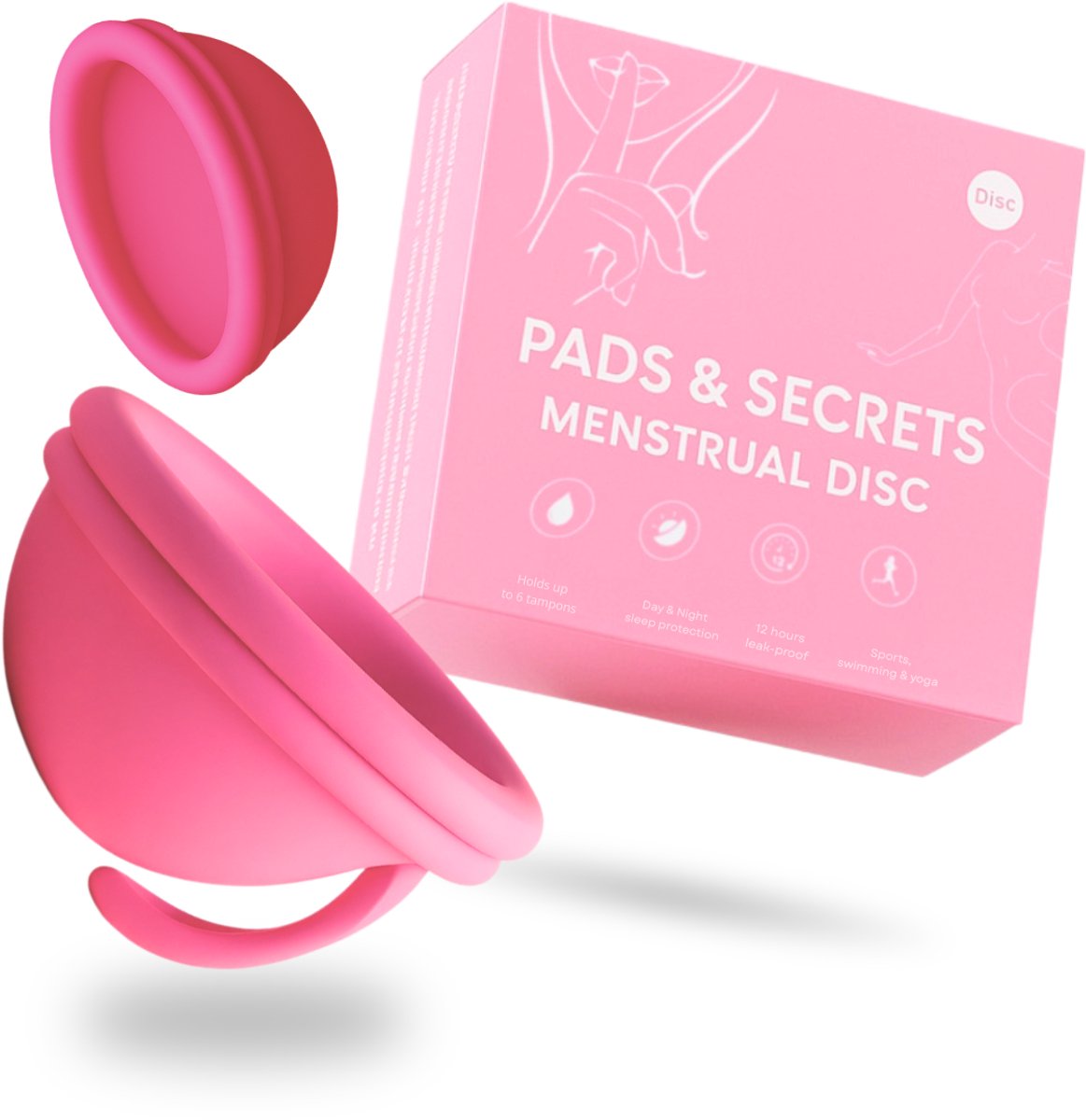 Pads & Secrets Menstruatiedisc Maat M