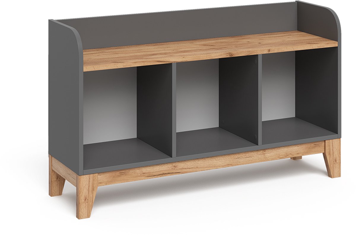 Vitalispa Malia Kinderbank – 107.2 x 63.8 cm Grijs/Kunstnijverheid