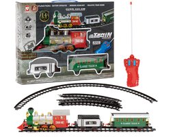 Springos® Speelgoedtrein - Stoomgeluid - Met afstandsbediening - 345 CM Spoor