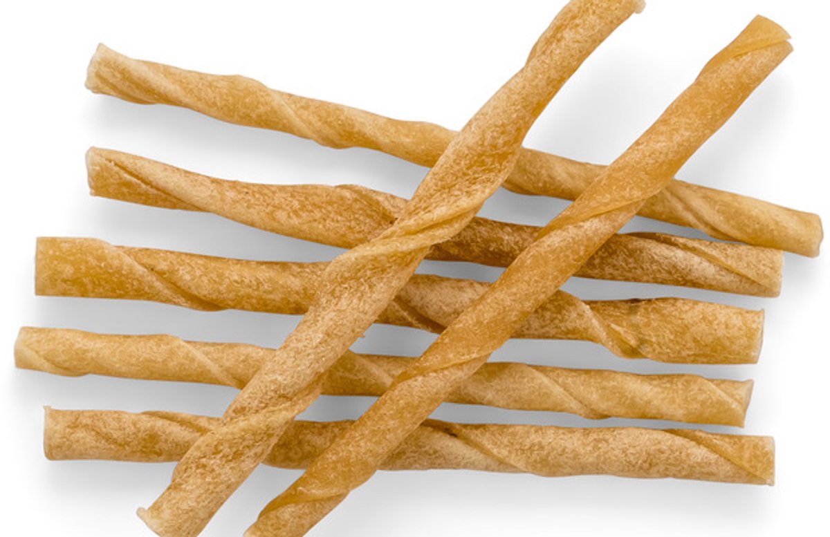 Landman Gedraaide Staafjes (20st) - Ø 7/8mm - Hondensnacks - Hondensnoepjes - Kauwsnacks - Kauwstaaf Hond