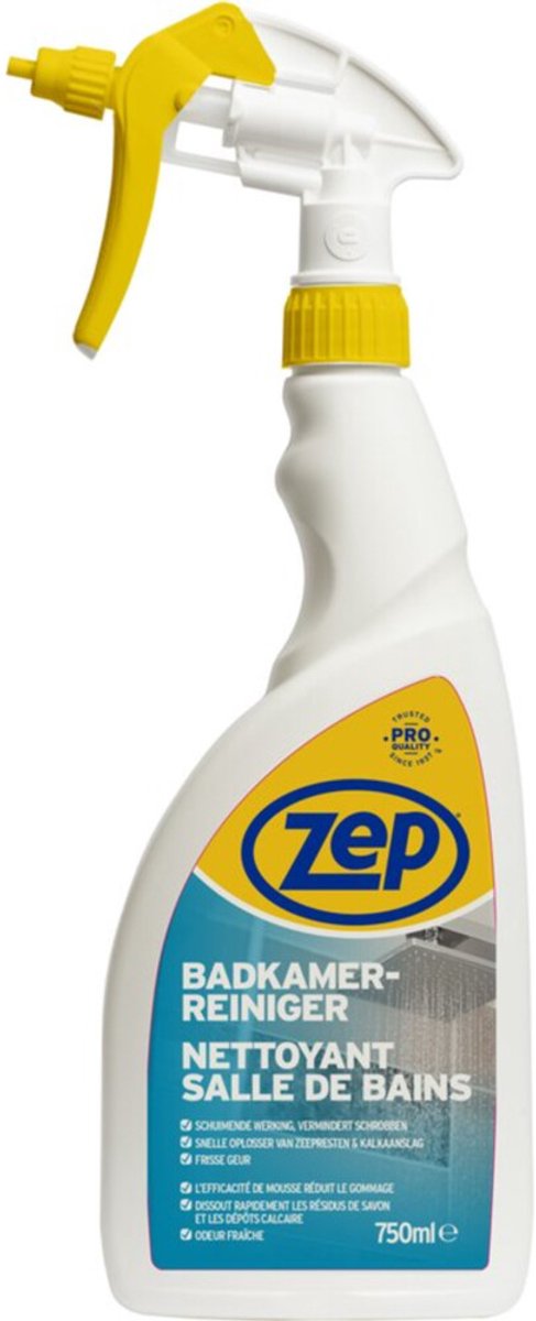 Zep Badkamerreiniger - 6 x 750 ml - Voordeelverpakking