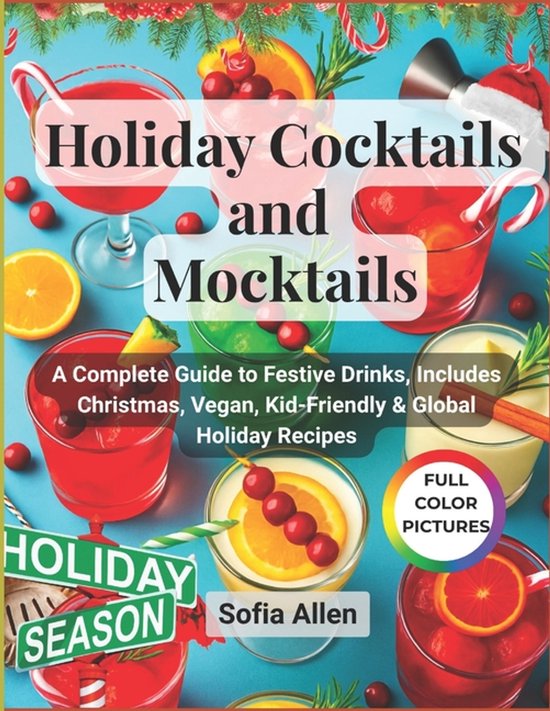 Holiday Cocktails and Mocktails - cover