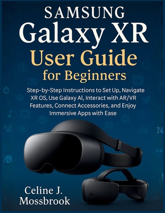 Samsung Galaxy XR User Guide for Beginners - cover