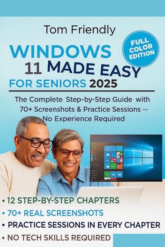 Windows 11 Made Easy for Seniors - cover