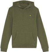 Lyle & Scott Pullover Hoodie Boys Truien & Vesten Jongens - Sweater - Hoodie - Vest- Donkergroen - Maat 140/146