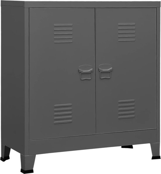 Classeur 90x40x100 cm acier couleur anthracite