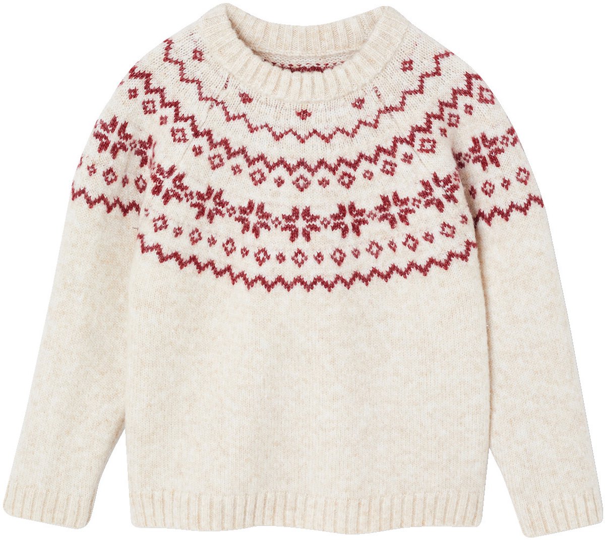 Envie de fraise Jacquard trui gemengd kerst capsule familie