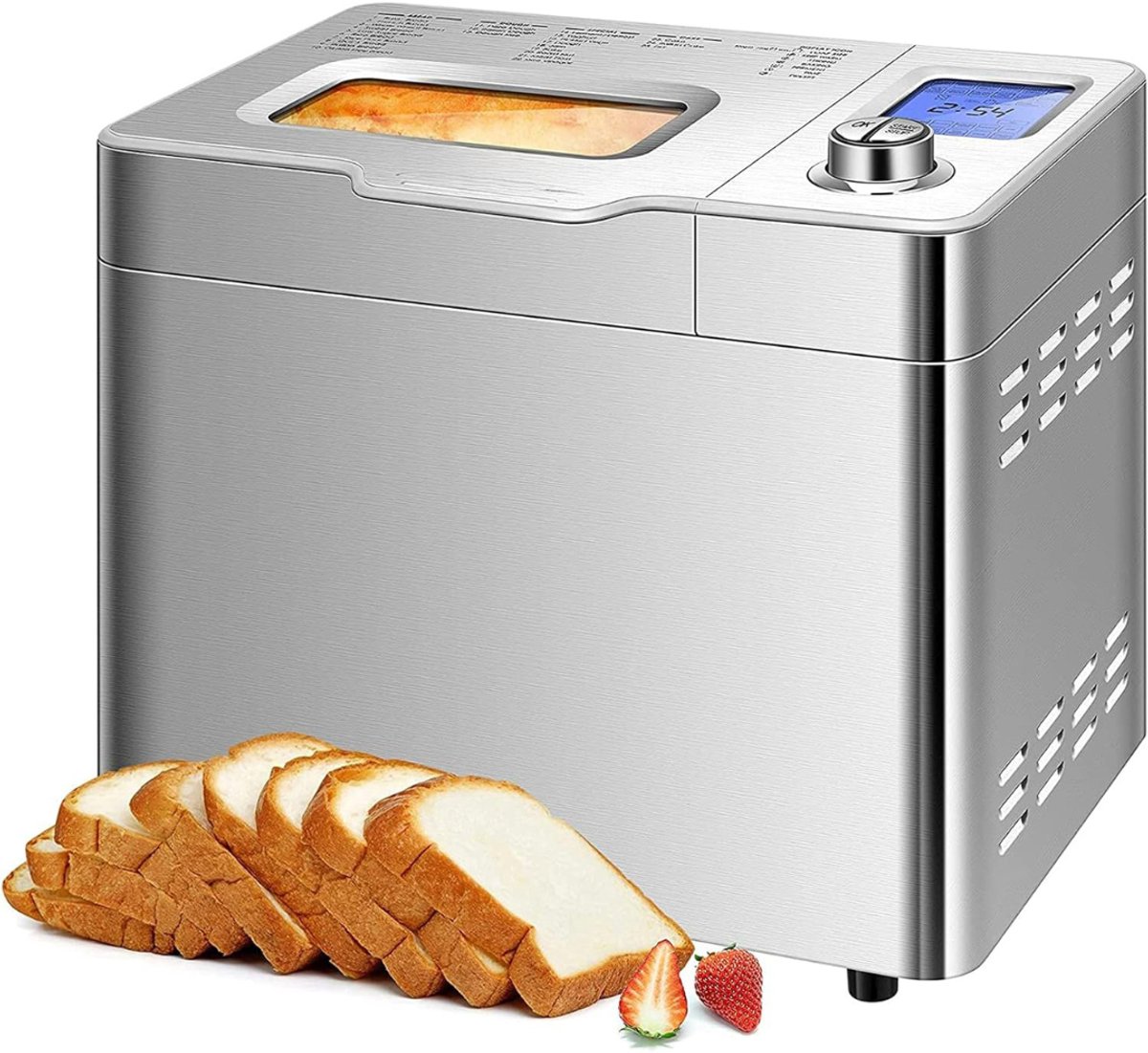 VH Supplies® Broodbakmachine - Broodbakautomaat - Bread Maker - 900gr - 25 Programma's - 550W